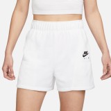 NIKE W NSW AIR FLC SHORT DM6470-100 White Image 0