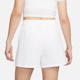 NIKE W NSW AIR FLC SHORT DM6470-100 White Image 1