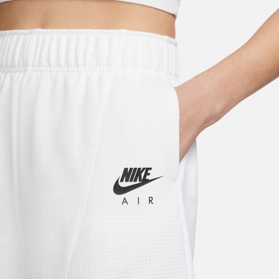 NIKE W NSW AIR FLC SHORT DM6470-100 White