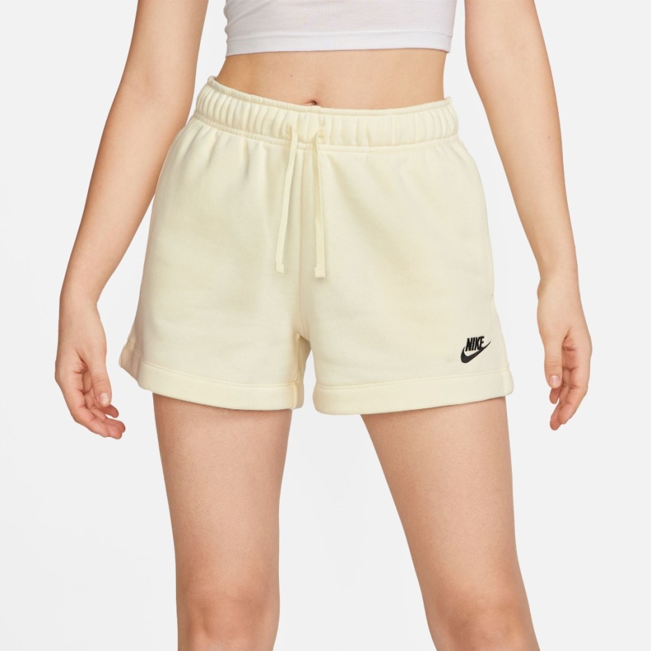 NIKE W NSW CLUB FLC MR SHORT DQ5802-113 Ecru