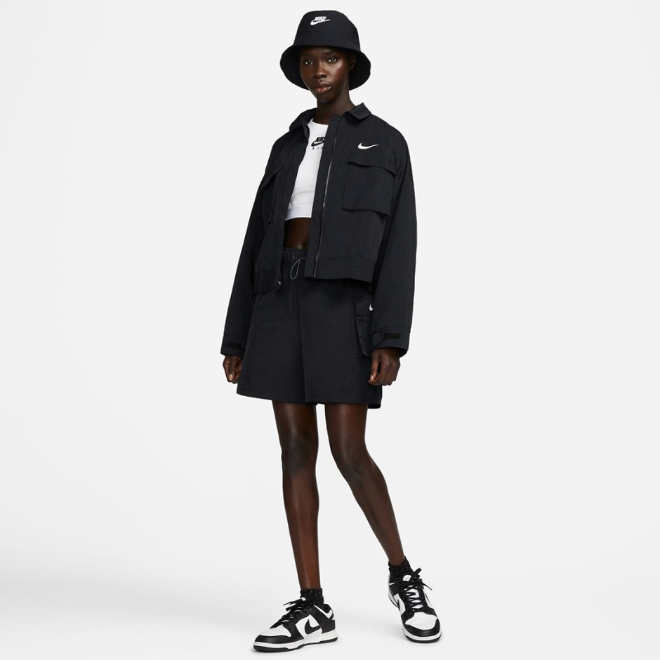 Nike Sportswear Essential Μαύρο - Γυναικείο Σορτς Cargo