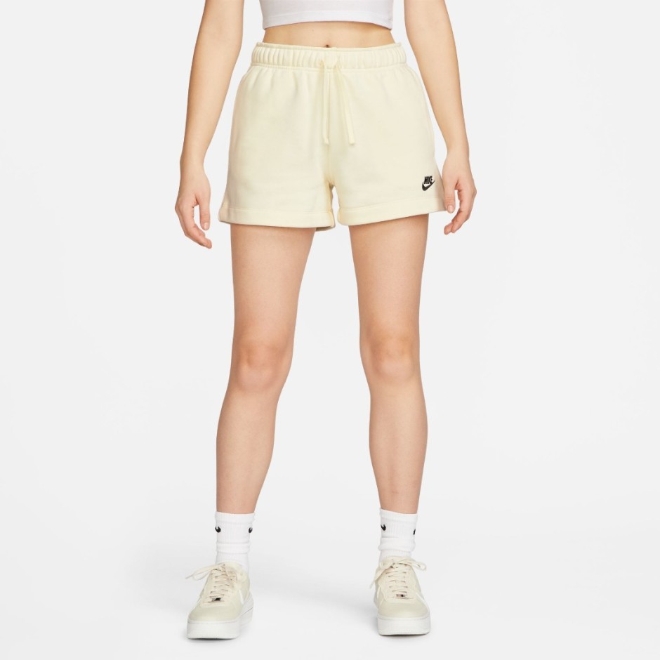 NIKE W NSW CLUB FLC MR SHORT DQ5802-113 Ecru