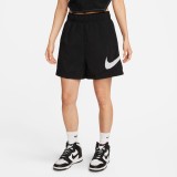 NIKE W NSW ESSNTL WVN HR SHORT HBR DM6739-010 Black Image 