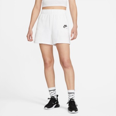 NIKE W NSW AIR FLC SHORT DM6470-100 White