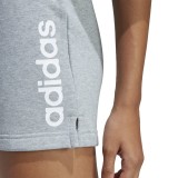 adidas Performance ESSENTIALS LINEAR FRENCH TERRY SHORTS Γκρί