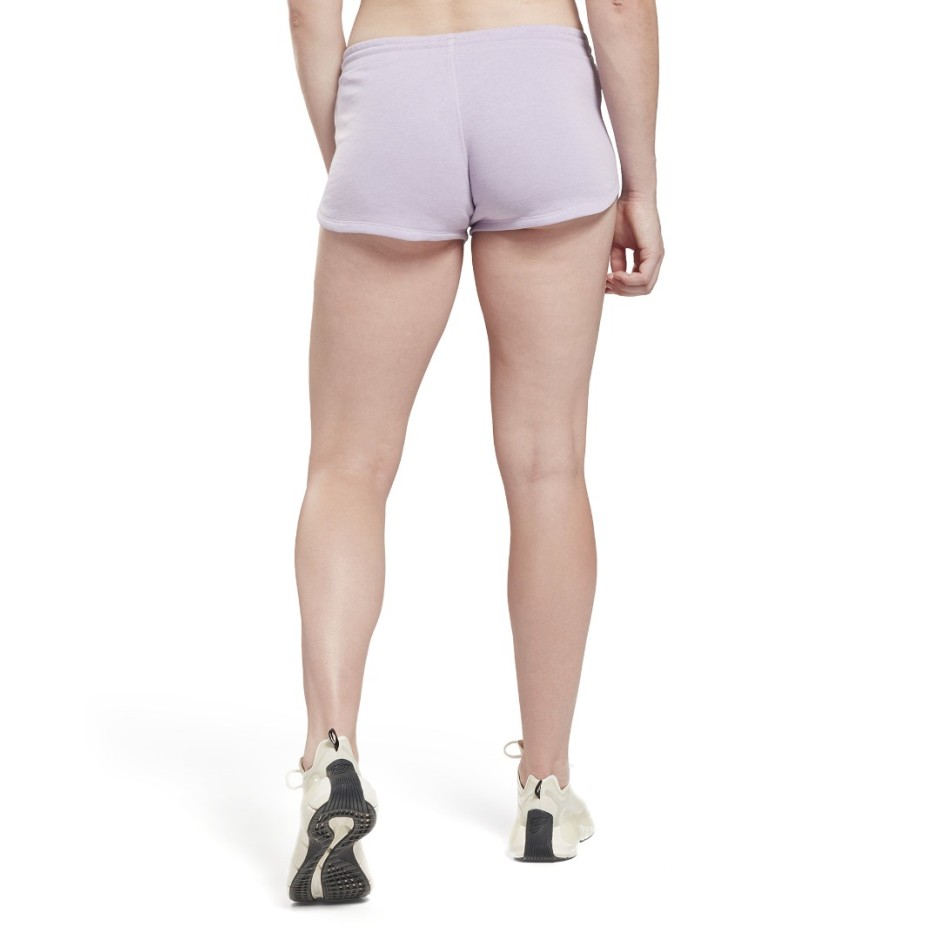 Reebok Sport IDENTITY FRENCH TERRY SHORTS Μωβ 