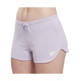 Reebok Sport IDENTITY FRENCH TERRY SHORTS Μωβ 