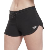 Reebok Sport IDENTITY FRENCH TERRY SHORTS Μαύρο