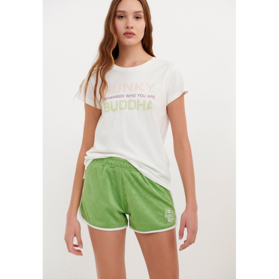 FUNKY BUDDHA FBL005-104-03-GREEN TEA Green