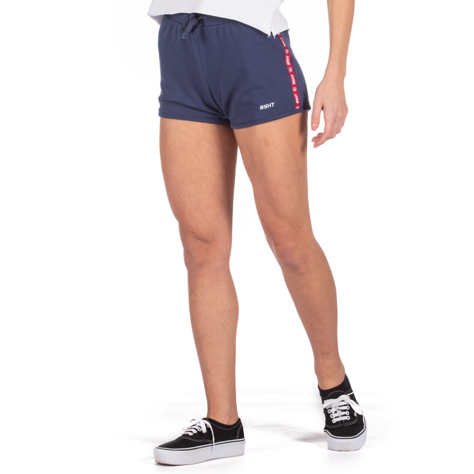 BASEHIT ATHLETIC SWEAT SHORTS 191.BW26.40-BLUE Blue