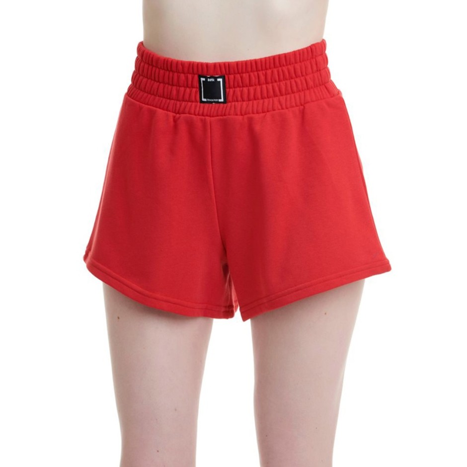 BODYTALK BDTKW HIGHWAIST SHORTS 1211-903405-00300 Κόκκινο