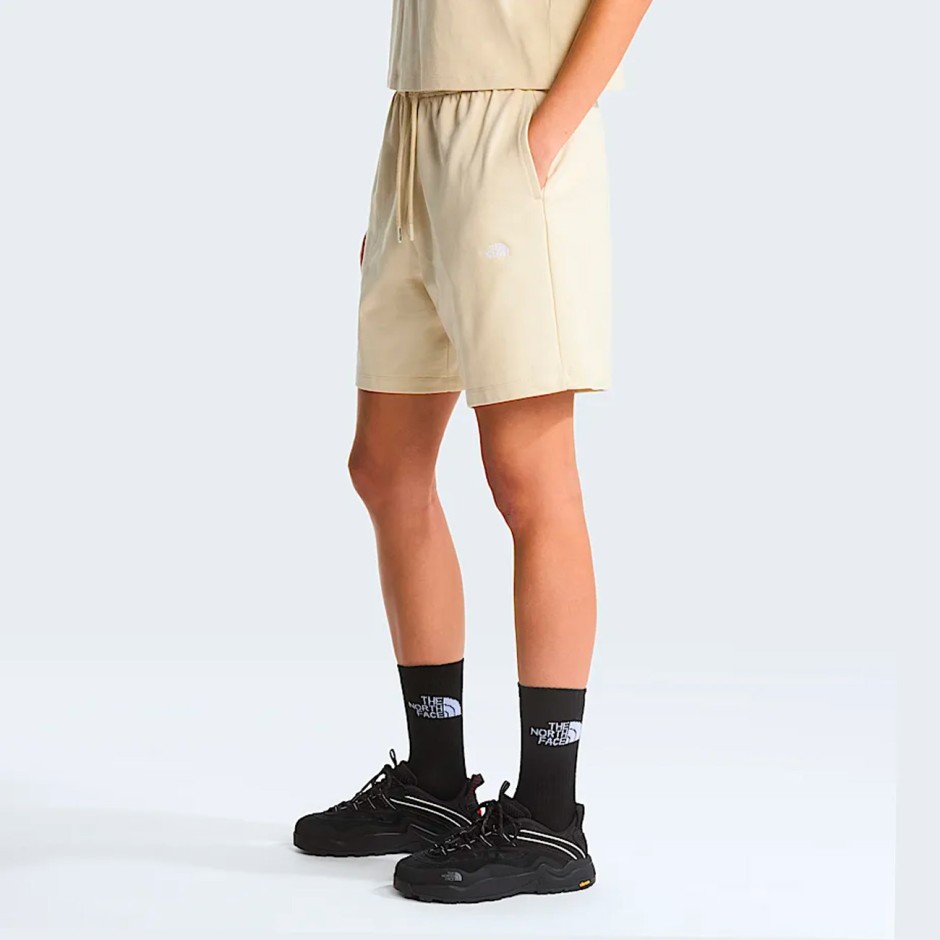 Women's Shorts Ecru - The North Face Essential Light Relaxed