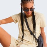Women's Shorts Ecru - The North Face Essential Light Relaxed Image 2