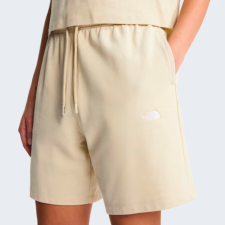 Women's Shorts Ecru - The North Face Essential Light Relaxed