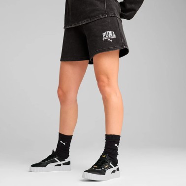 PUMA CLASS WASHED SHORTS 5 TR 685035-01 Black