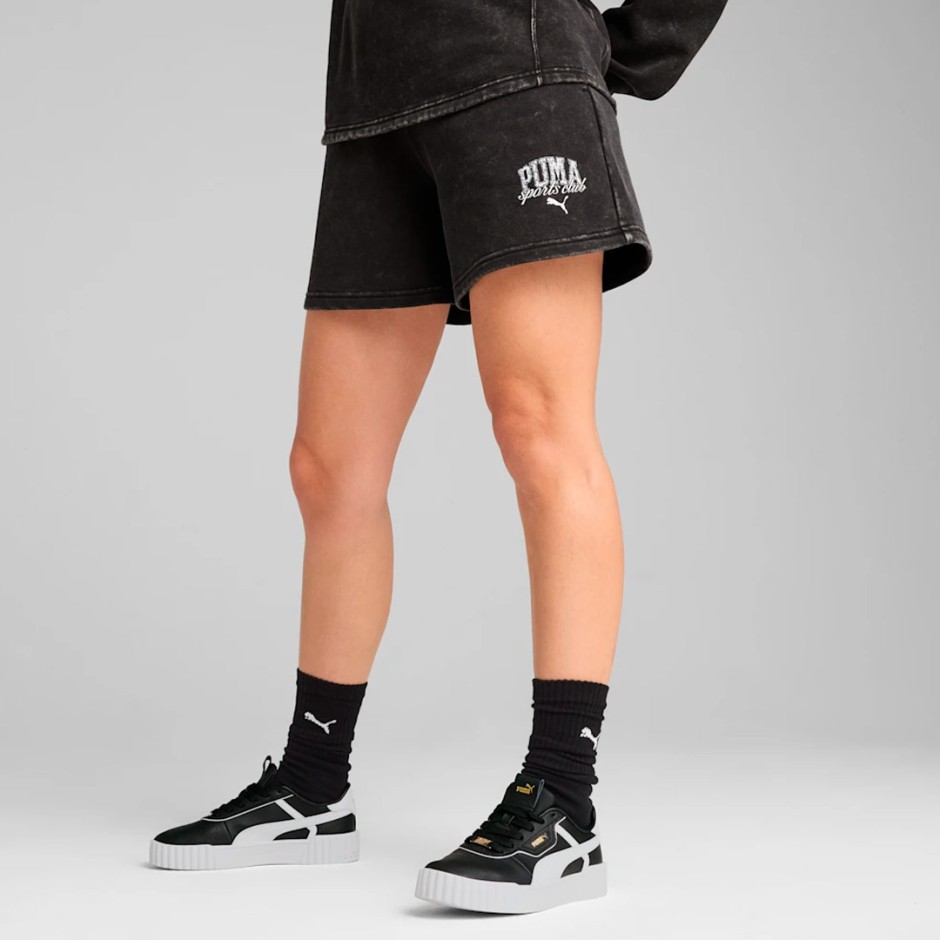 PUMA CLASS WASHED SHORTS 5 TR 685035-01 Black