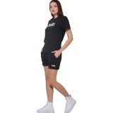 Women's Shorts Black - Body Action Image 1