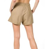 GSA PLEATED SHORTS (F.TERRY) 17-27096-BEIGE Μπέζ Εικόνα 0