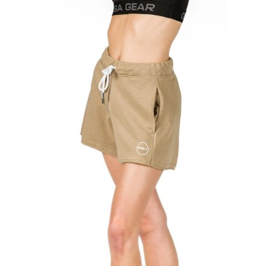 GSA PLEATED SHORTS (F.TERRY) 17-27096-BEIGE Beige