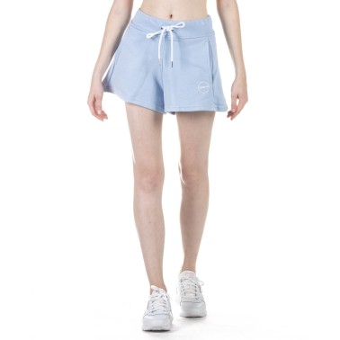 Γυναικεία Βερμούδα GSA ORGANIC COTTON 3/4 SHORTS (F. TERRY) Μπλε 1721009002-LIGHT BLUE 