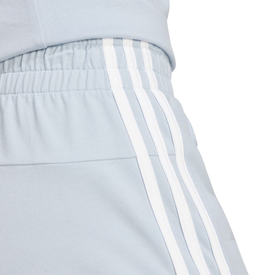 adidas Sportswear Essentials Slim 3-Stripes Σιελ - Γυναικείο Σορτς