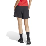 Γυναικείο Σορτς Μαύρο - adidas Sportswear Essentials Linear French Terry Εικόνα 0