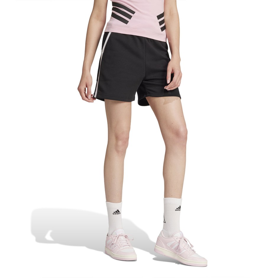 Γυναικείο Σορτς Μαύρο - adidas Sportswear Essentials Color Pop