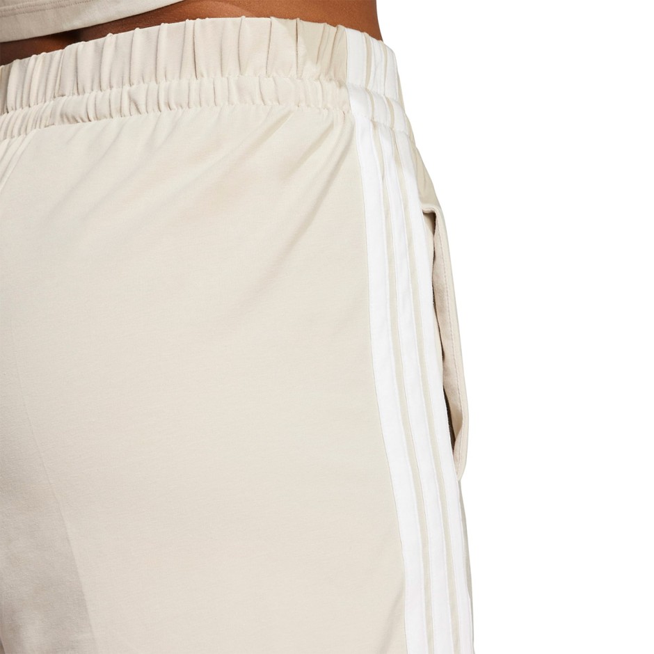 Women's Shorts Beige - adidas Sportswear Essentials 3-Stripes