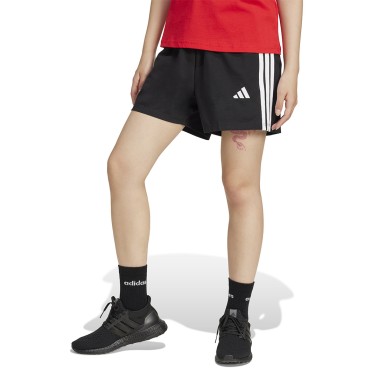 Γυναικείο Σορτς Μαύρο - adidas Sportswear Essentials 3-Stripes