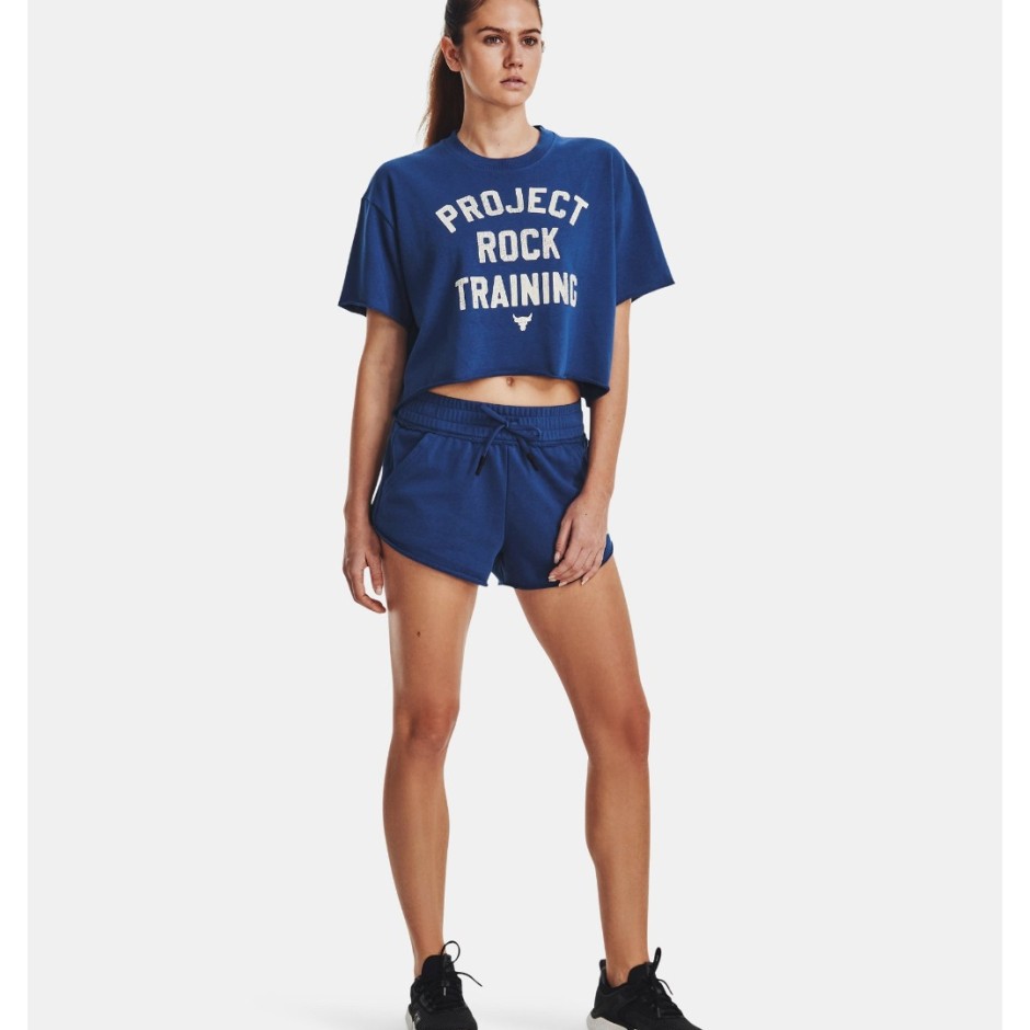 UNDER ARMOUR PJT RCK TERRY SHORT 1377448-471 Blue