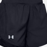 UNDER ARMOUR FLY-BY 2.0 SHORTS Μαύρο 