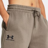 Under Armour Icon Fleece Boyfriend Μπεζ - Γυναικεία Βερμούδα Εικόνα 2