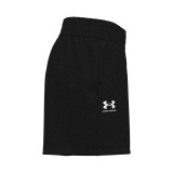 UNDER ARMOUR RIVAL TERRY SHORT 1382742-001 Black Image 2