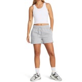 UNDER ARMOUR RIVAL FLEECE SHORT 1382723-011 Grey Image 2
