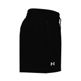 UNDER ARMOUR RIVAL FLEECE SHORT 1382723-001 Black Image 2
