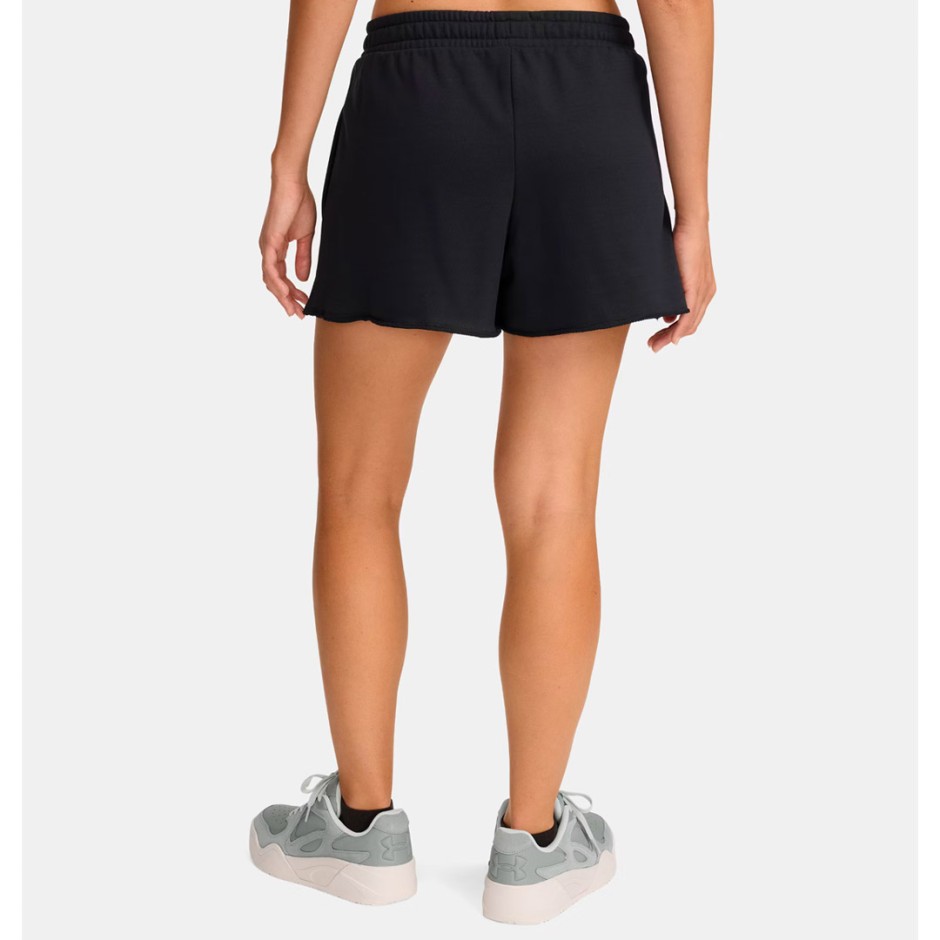 Γυναικεία Βερμούδα Μαύρη - Under Armour Rival Terry