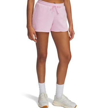 Γυναικεία Βερμούδα Ροζ - Under Armour Rival Terry