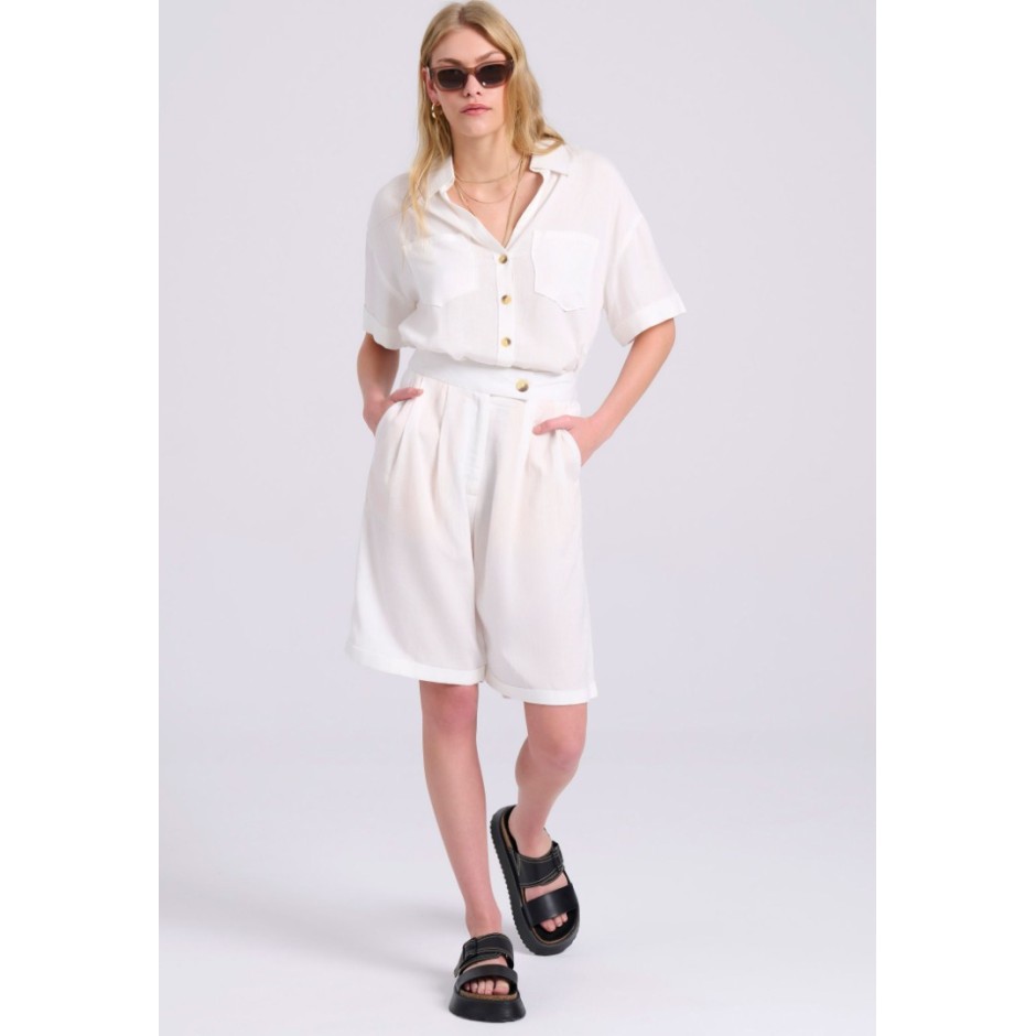 FUNKY BUDDHA FBL009-110-03-OFF WHITE Εκρού