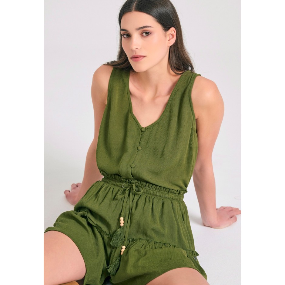 FUNKY BUDDHA FBL011-104-03-HUNTER GREEN Green