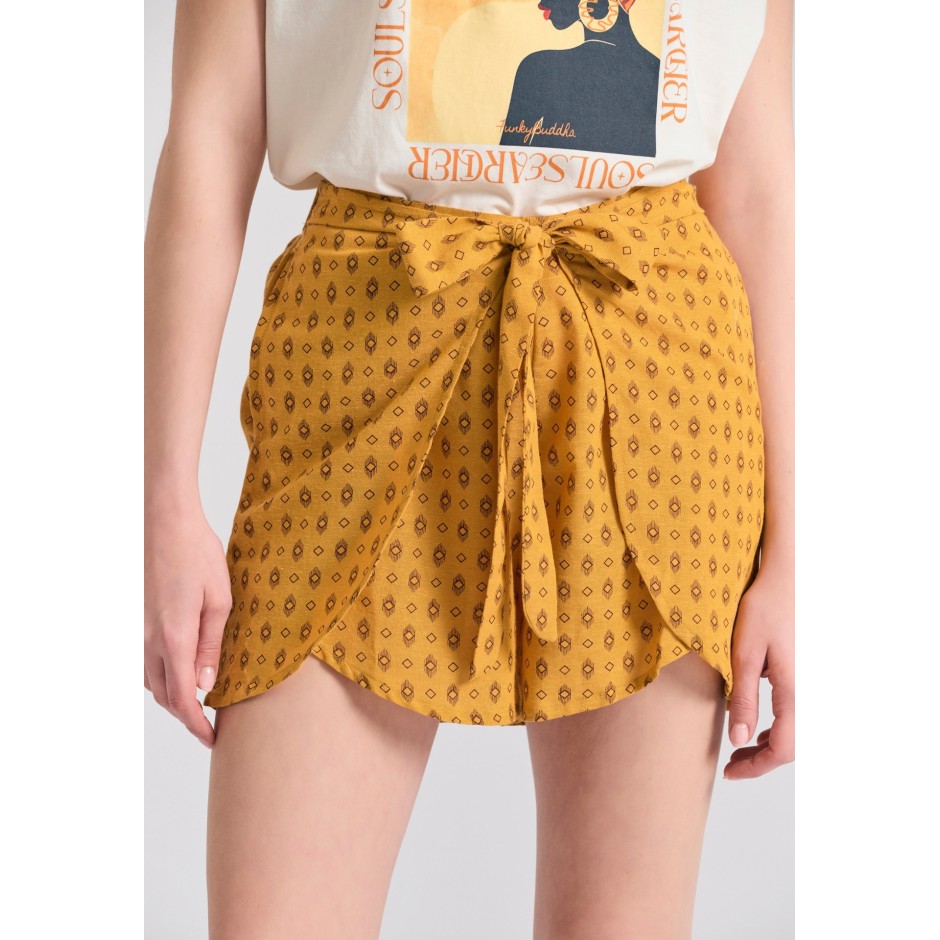 FUNKY BUDDHA FBL011-105-03-MUSTARD Μουσταρδί