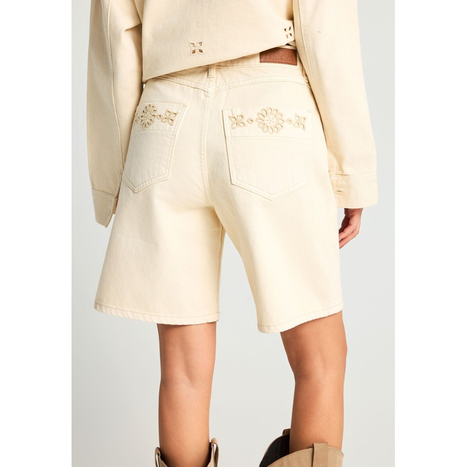 FUNKY BUDDHA  FBL013-160-03-OFF WHITE Εκρού