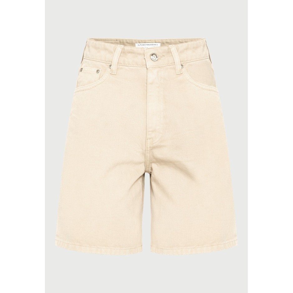 FUNKY BUDDHA  FBL013-160-03-OFF WHITE Εκρού
