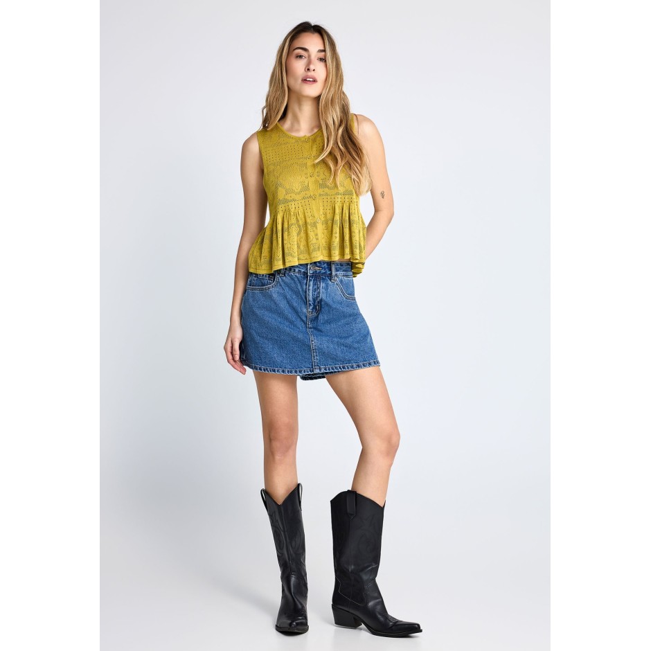 FUNKY BUDDHA  FBL013-171-03-MD BLUE Τζήν