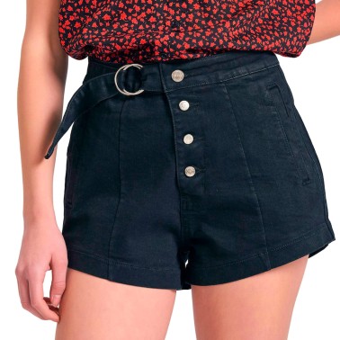 Γυναικείο Σορτς Τζιν Μαύρο - Funky Buddha