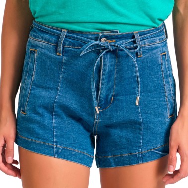 Γυναικείο Σορτς Τζιν Μπλε - Funky Buddha