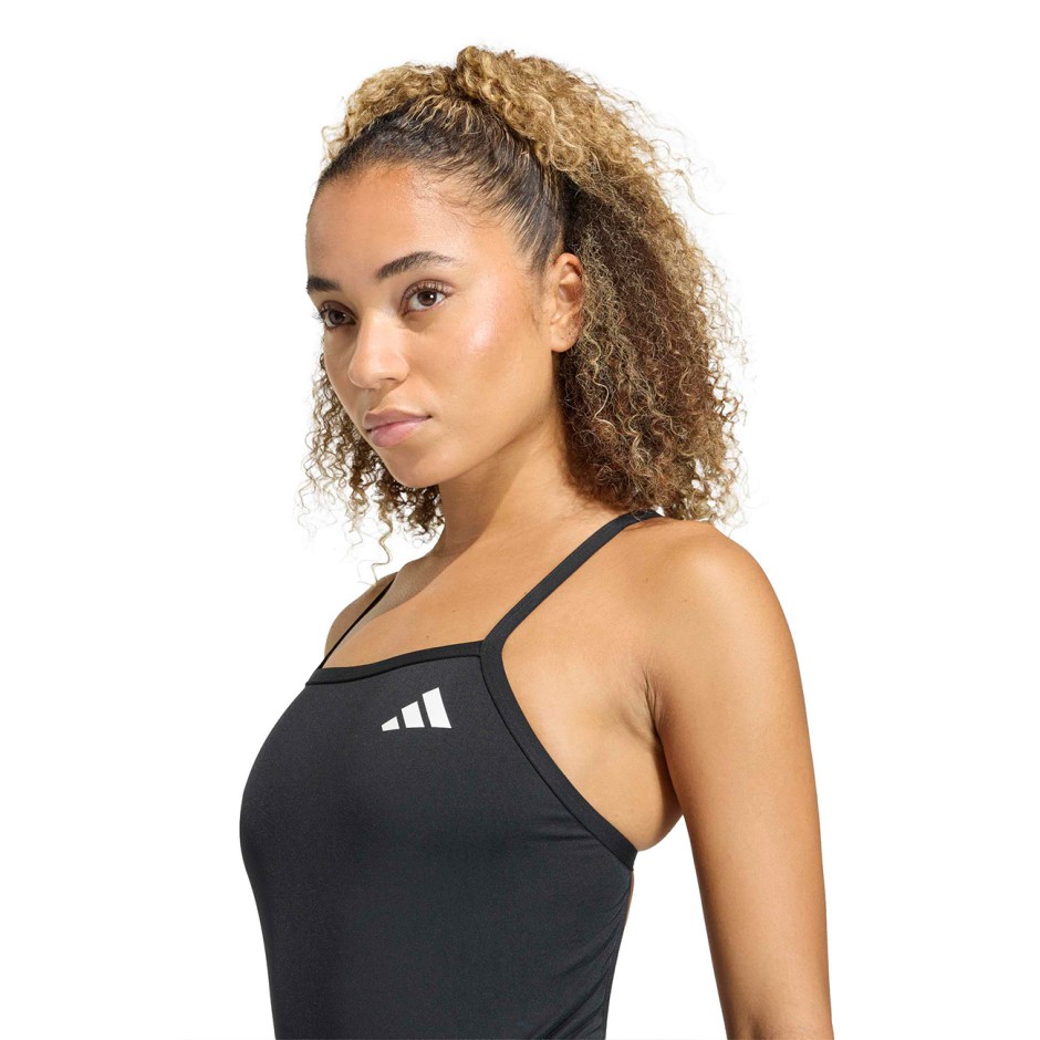 Γυναικείο Ολόσωμο Μαγιό Μαύρο - adidas Performance Thin Straps V-back