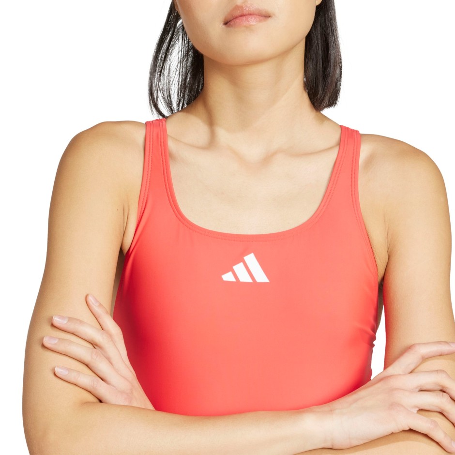 Women's Swimsuit Orange - adidas Performance 3-Stripes C-back