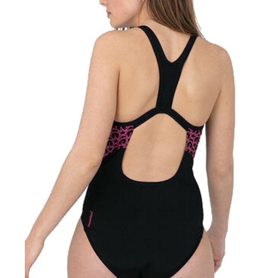 SPEEDO BOOMSTAR SPLICE FLYBACK 1 PIECE 8-12303B344 Black