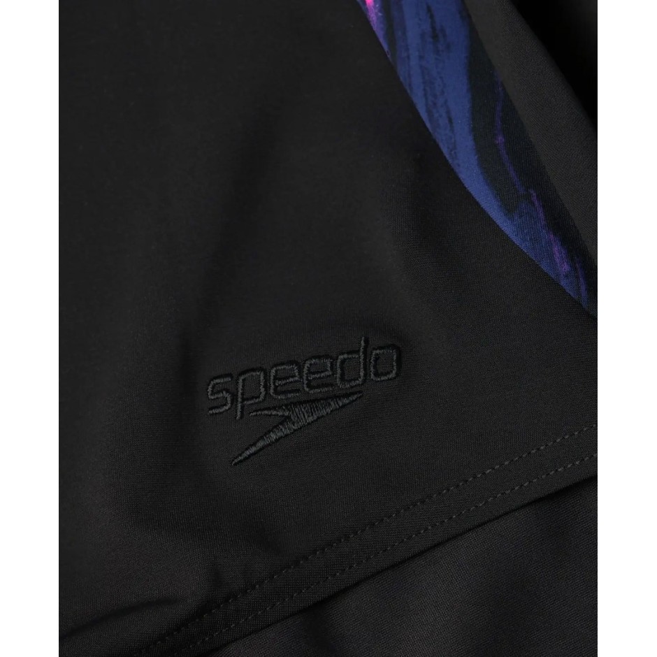 SPEEDO LUNALUSTRE PRINTED SHAPING 1PC 10835-G706W Black