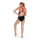 Γυναικείο Ολόσωμο Μαγιό SPEEDO PLASTICOL LANEBACK Μαύρο 11389-3597W 